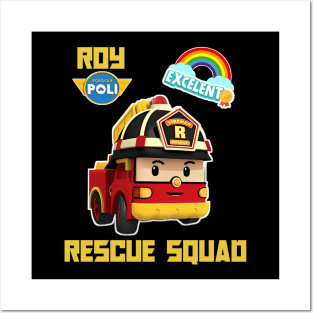 resque squad Posters and Art